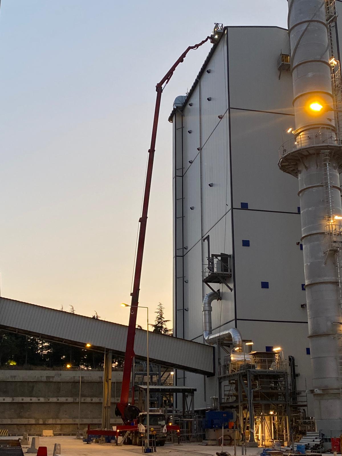 70 metre kiralık sepetli vinç